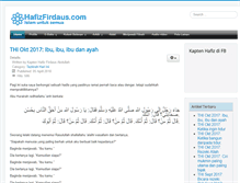 Tablet Screenshot of hafizfirdaus.com